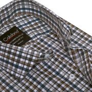 Easy Iron Cotton Multi Check Shirt CLB-VFU64