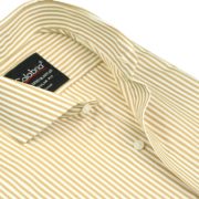 Sand Gold Stripe PIMA Cotton Shirt CLB-FRD2560